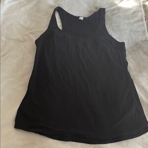 lululemon athletica Black Racerback Tank